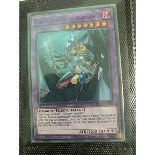 bài yugioh: dark magician girl the dragon knight (tím)