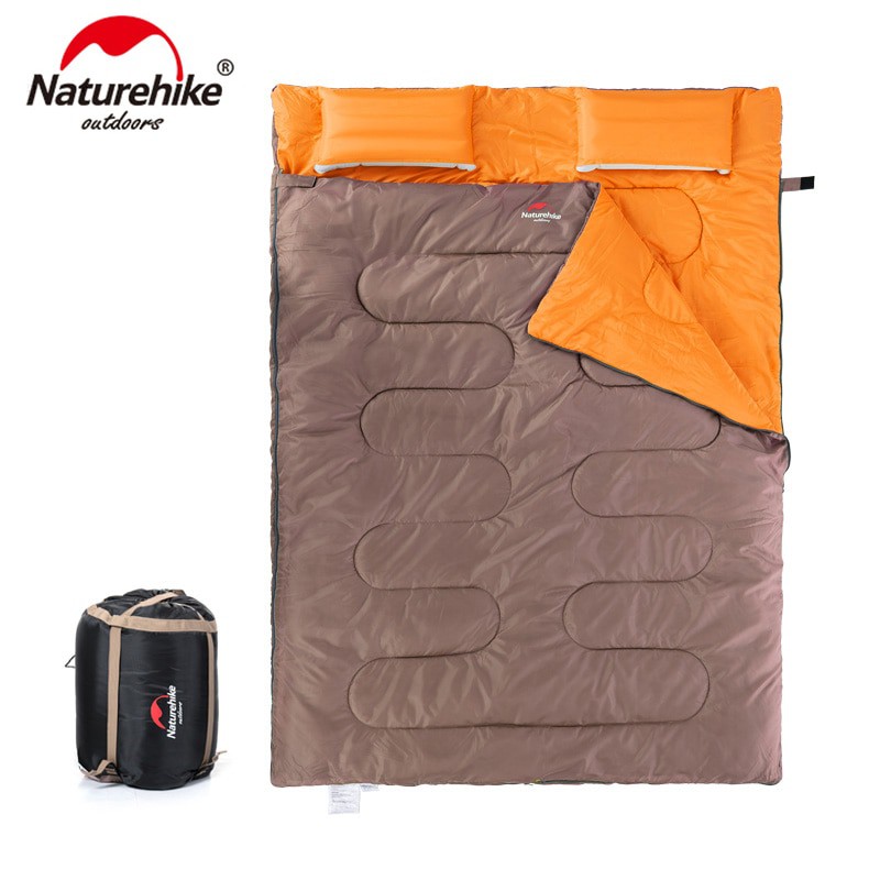 TÚI NGỦ ĐÔI KÈM GỐI NATUREHIKE SD15M030-J