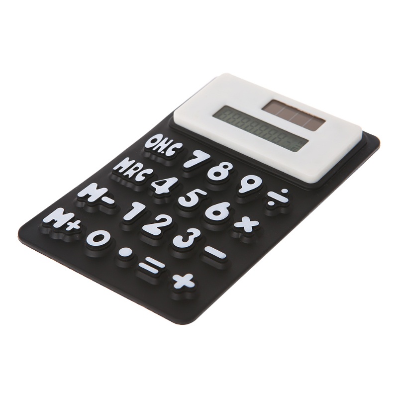 Máy Tính Bỏ Túi 8 Chữ Số Bằng Silicon Mềm Cho Học Sinh