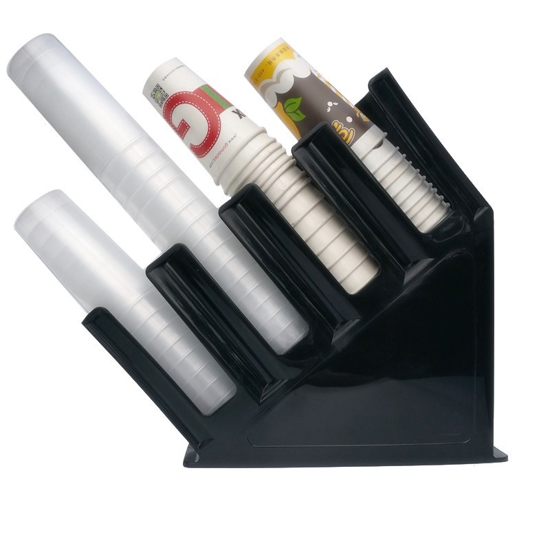 Kệ đựng cốc nghiêng takeaway 4 ngăn
