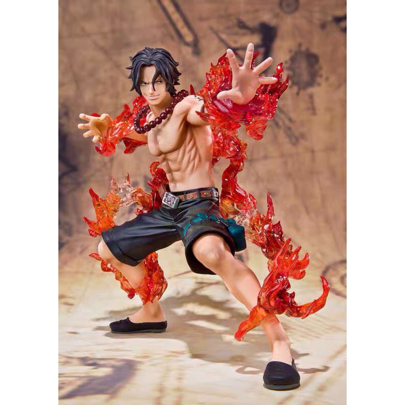 ẢNH THẬT]Mô hình Figure ACE bốc lửa - one piece- Mô hình Ace.