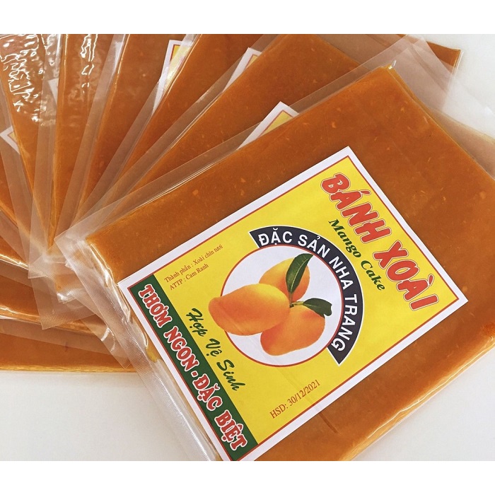 COMBO 2 GÓI BÁNH XOÀI NHA TRANG DẺO THƠM CHUA NGỌT ĐẶC BIỆT - gói 150gr