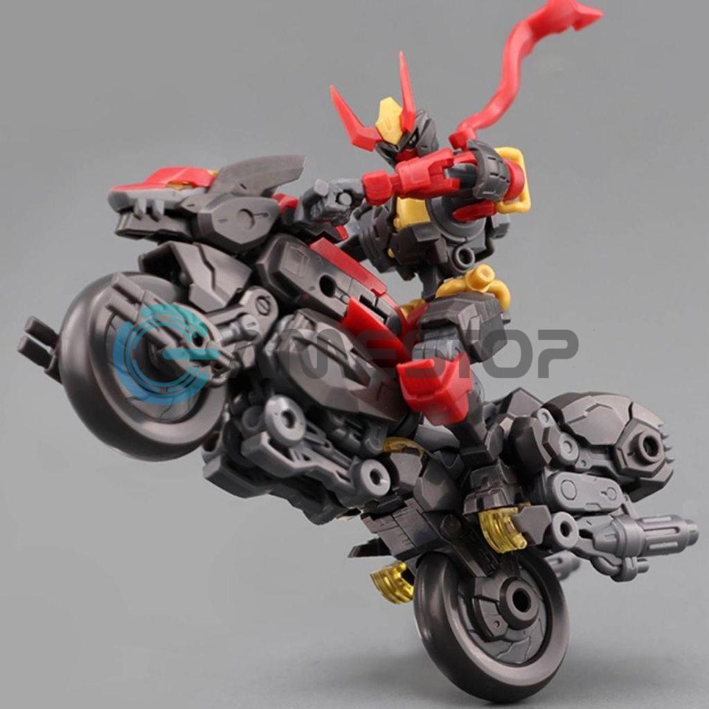 Mô hình Armored Puppet Shadow Wolf 7cm Number 57 CREATIVE FIELD Mô hình có khớp lắp ráp Nhựa PVC CHÍNH HÃNG NHẬT APCF01