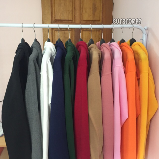 ÁO HOODIE NỈ BÔNG 11 MÀU