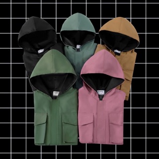 Áo Khoác Dù WindBreaker 2020 Unisex trơn Đơn giản, Nhiều màu đẹp