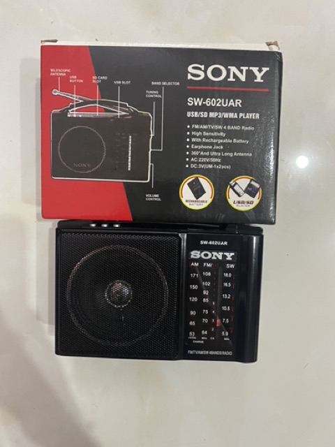 Radio SW-602u usb thẻ nhớ Bluetooth