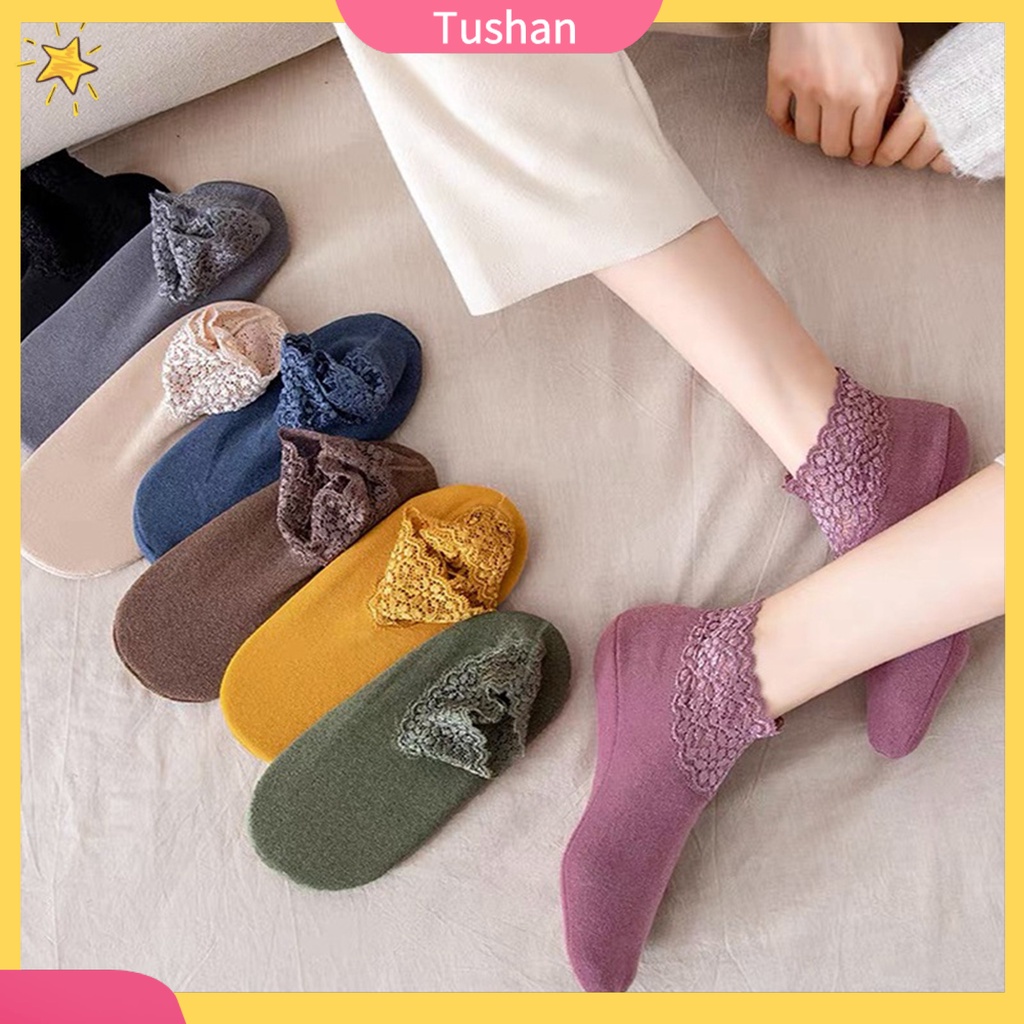 Vớ dày dặn nhẹ màu sắc đơn giản cho nữ