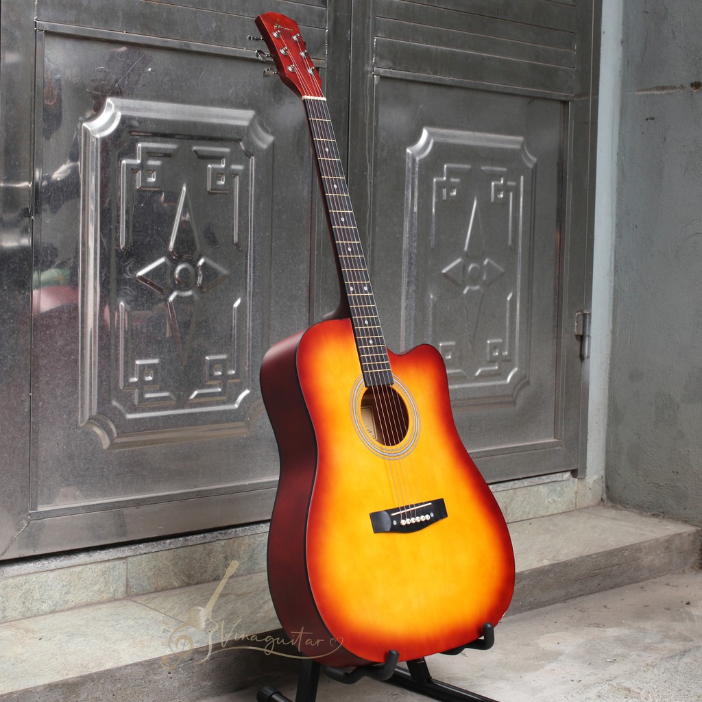 Đàn Guitar Acoustic Fullsize VG-Tr95 41inch- Vinaguitar Phân Phối Chính Hãng