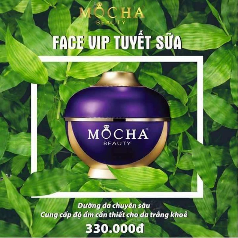 Kem Dưỡng Trắng Da Tuyết Sứ  Mocha Tím 20g Chính Hãng