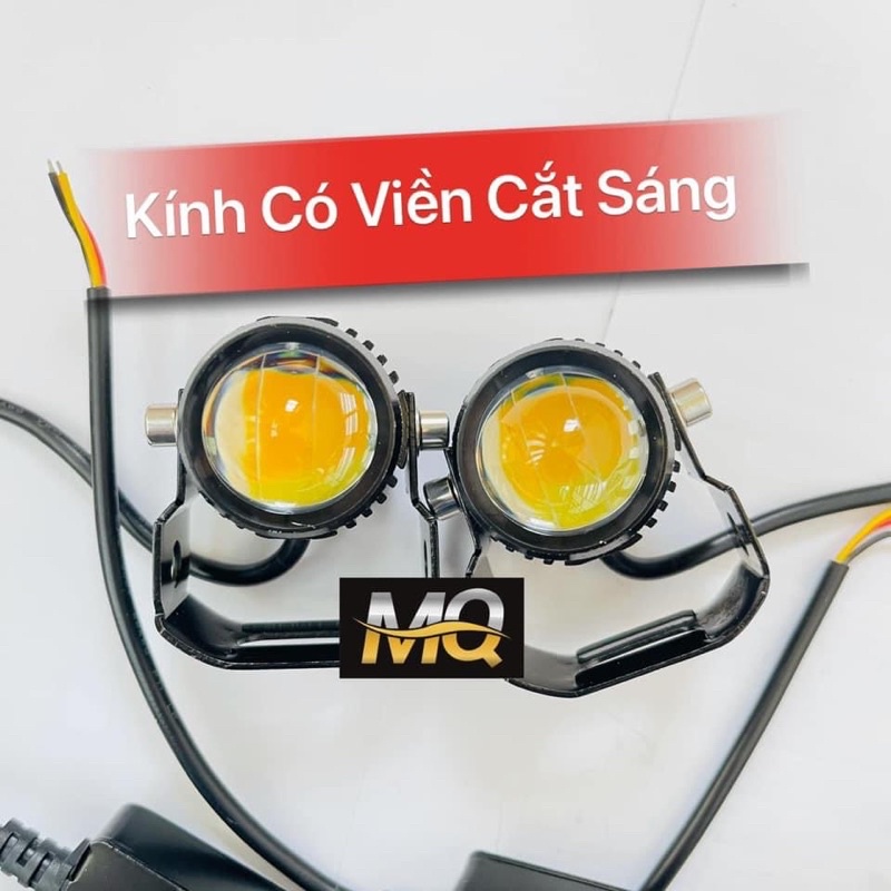 Đèn trợ sáng MINI Cost Vàng Pha Trắng Mãi Hot 😋