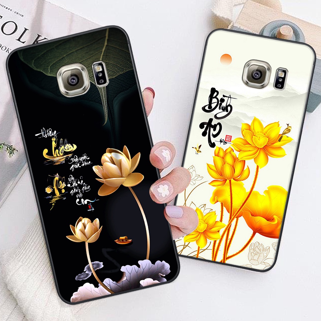 Ốp lưng Samsung Galaxy S6 / S6 EDGE / S6 EDGE PLUS in hình chữ tài chữ lộc, Cha Mẹ, bình an SIÊU ĐẸP