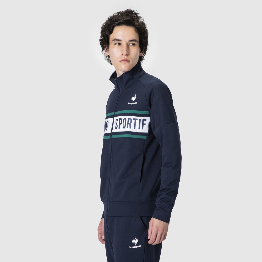 Áo khoác nỉ Lecoq Sportif nam - QMMSJF01-NVY