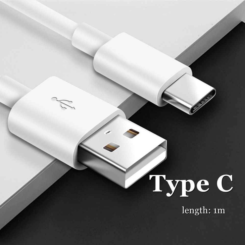 Cáp sạc loại C dài 1m dành cho điện thoại Android Type C 1m