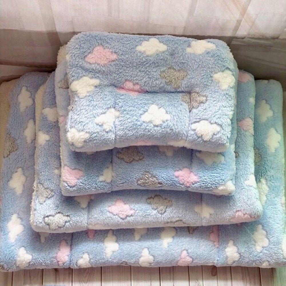 YIYU Nệm ngủ mềm mại hình chữ nhật giữ ấm mùa đông cho thú cưng 1 cái