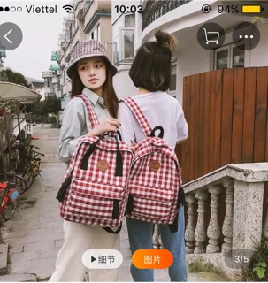 [Order] Balo caro ulzzang