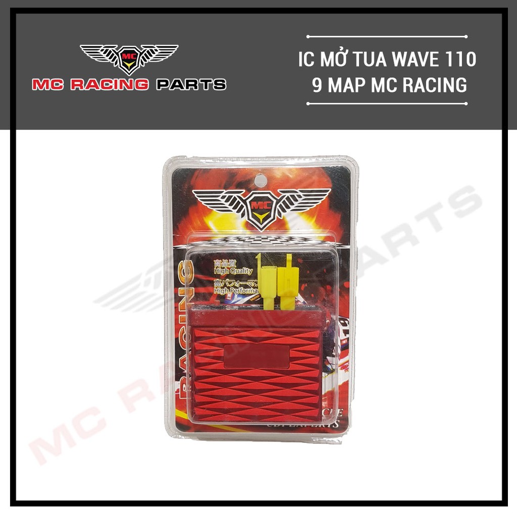 IC WAVE110 ĐỘ 9 MAP (VỈ) MỞ TUA MC RACING