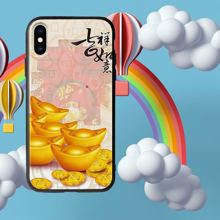 Ốp Lưng Tráng Gương Iphone 12 PRO MAX Hình Tiền Lì Xì SCCASE Ip 5S/6/6Plus/6S/6S Plus/7/7Plus/8/8Plus/X/Xs/XsMax/11/11Pr