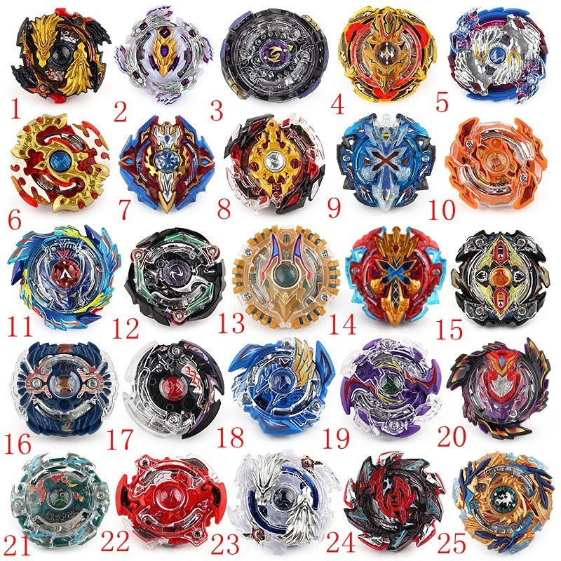 Con Quay Đồ Chơi Beyblade 25 Kiểu Không Có Khởi Động Cho Trẻ Em