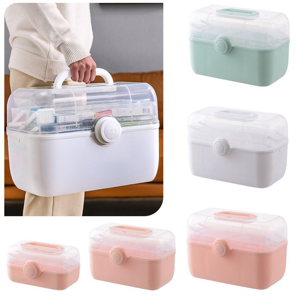 Hộp Đựng Thuốc 3 Tầng Sức Chứa Lớn Tiện Dụng Cho Gia Đình