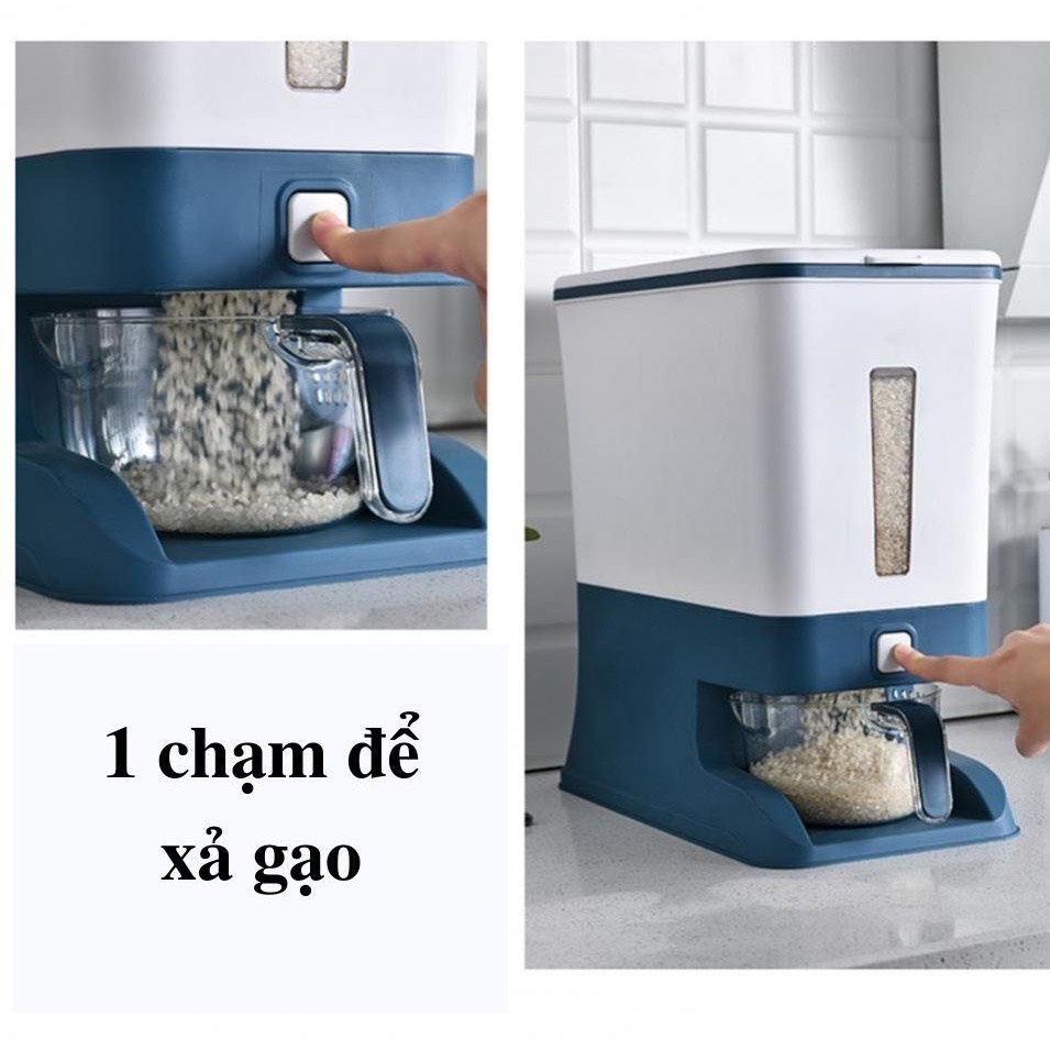 Thùng đựng gạo chống ẩm, chống mối mọt