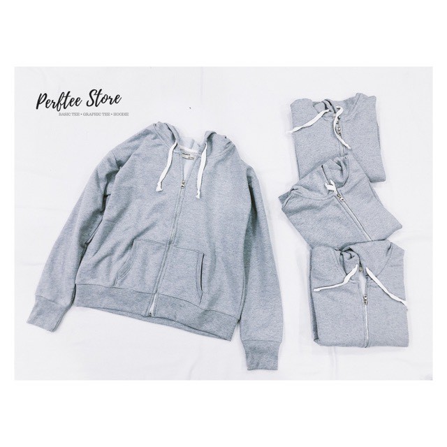 Áo khoác Pull&bear nỉ da cá màu xám