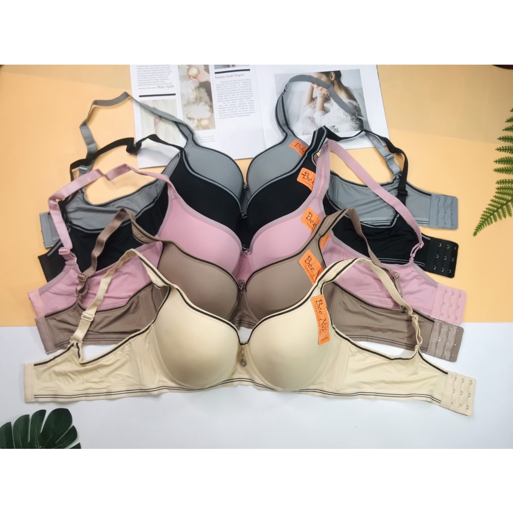 Áo Ngực Thái Lan BigSize Có Gọng Nâng Ngực, áo ngực CUP C quả to ôm đẩy ngực Không Đệm BeeNa 8540