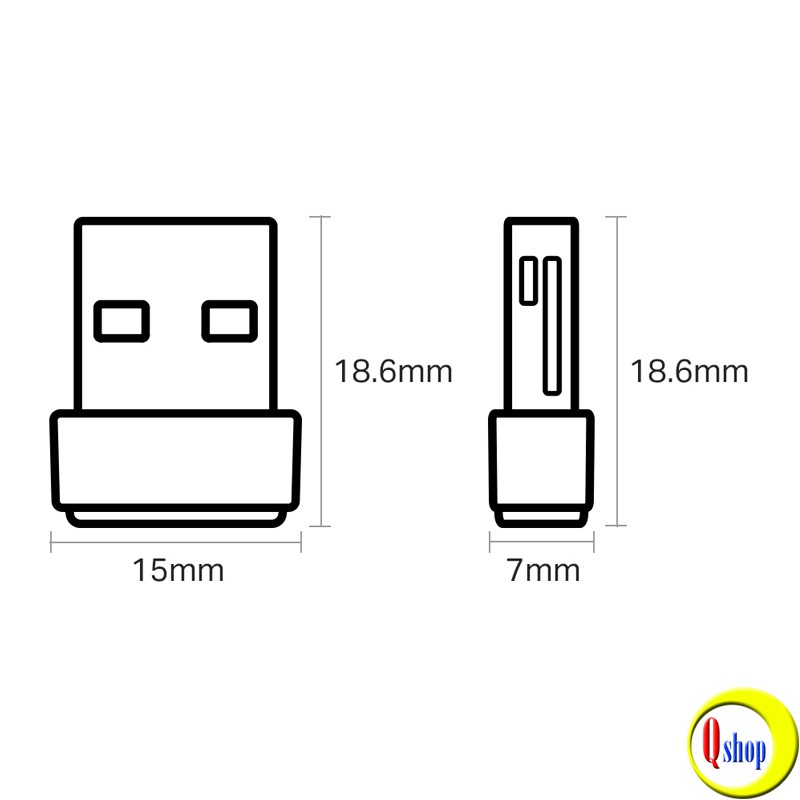 Bộ thu sóng wifi cổng USB TP-Link Archer T2U Nano chuẩn AC600 - Hàng chính hãng | BigBuy360 - bigbuy360.vn