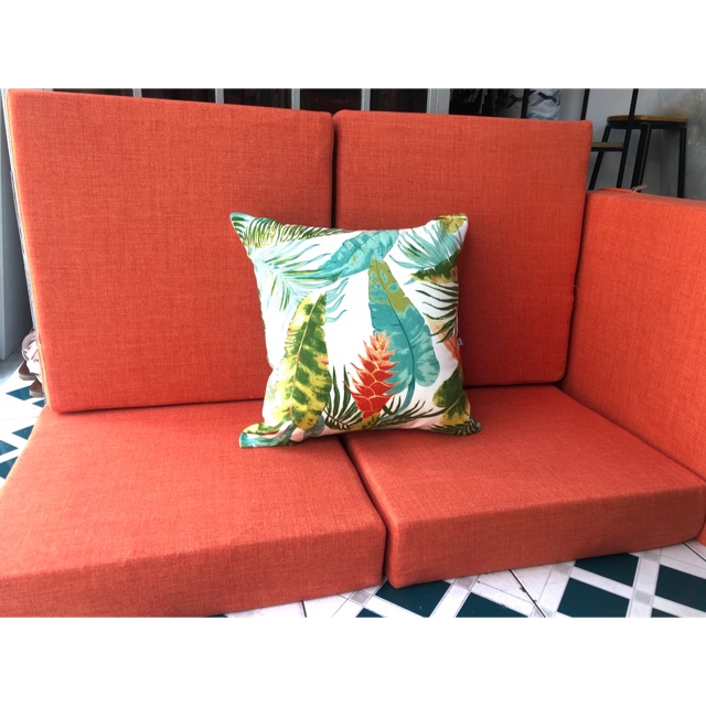 Nệm ngồi sofa gỗ