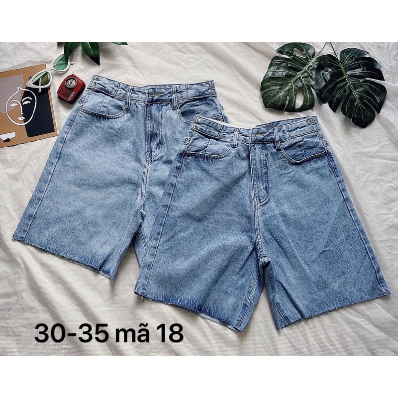 Quần ngố jean nữ lưng cao size đại kiểu quần lửng cao cấp hàng VNXK thời trang bigsize 2Kjean MS18