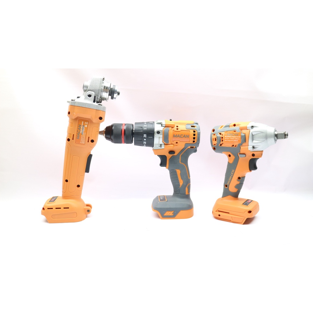 thân máy mài pin,khoan 13mm,siết bulong macan dùng chân pin 10 cell thông dụng