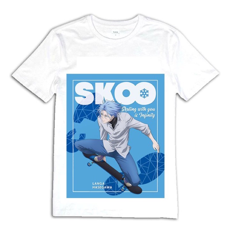Áo Hasegawa Langa SK8vô cực/ Áo in hình Anime SK8 The Infility