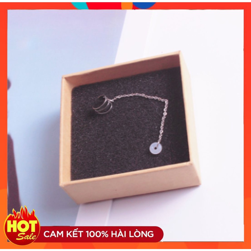 [HOT] BÔNG TAI KHUYÊN TAI UNISEX MÓC GIỮ TAI NGHE ĐIỆN THOẠI THỜI TRANG CÁ TÍNH HÀN QUỐC 221BT034