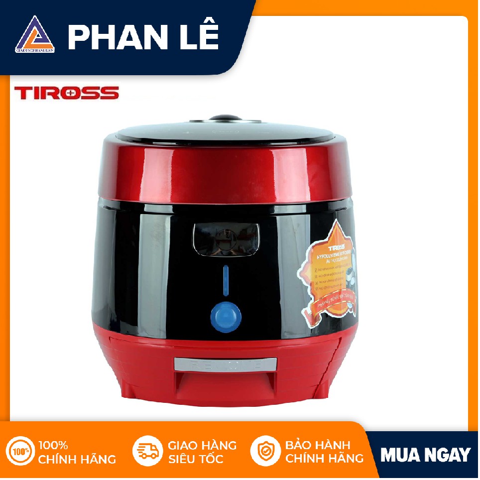 [Mã ELHADEV giảm 4% đơn 300K] Nồi cơm điện Tiross TS9911-ĐỎ