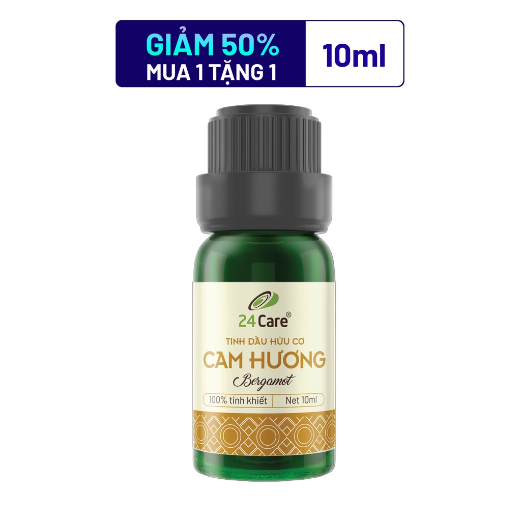 [MUA 1 TẶNG 1] Tinh dầu Cam Hương 24Care - ngừa nhiễm trùng, giảm căng thẳng thiên nhiên 10ml