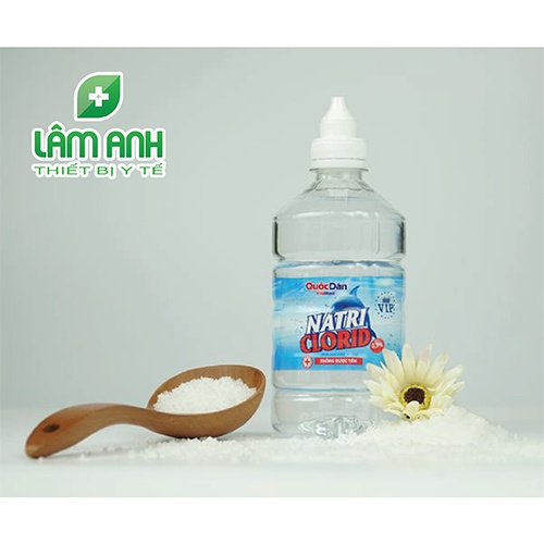 Nước muối sinh lý NATRI CLORID 0,9% chai 500ml