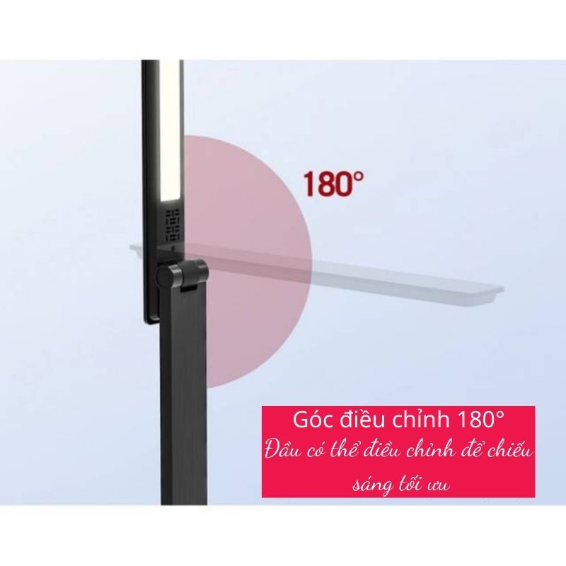 Đèn học để bàn đa năng chống cận thị - Đèn không dây kết hợp sạc điện thoại