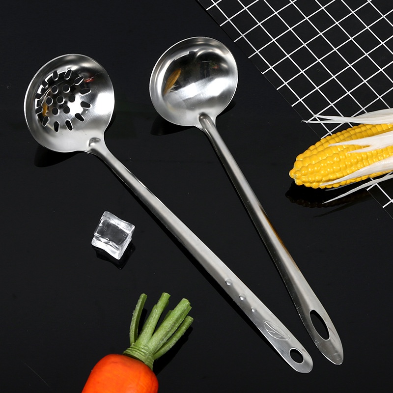 Vá- Muôi Múc Canh, Nấu Nướng, Ăn Lẩu Inox có móc treo