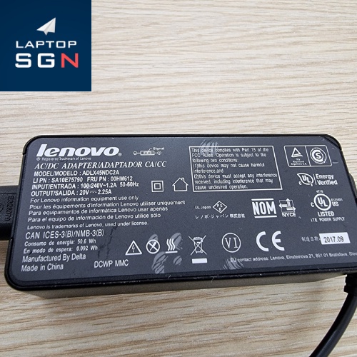 Sạc Laptop Lenovo Chân Usb Kim 45W Cho các dòng laptop ThinkPad T460, T460s, L460, E470, T440, T440s, X260, X270
