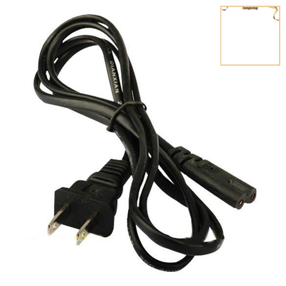 Cáp chuyển đổi dây nguồn AC cho máy tính xách tay Sony PS2 PS3 TS_5ft US Plug 2-