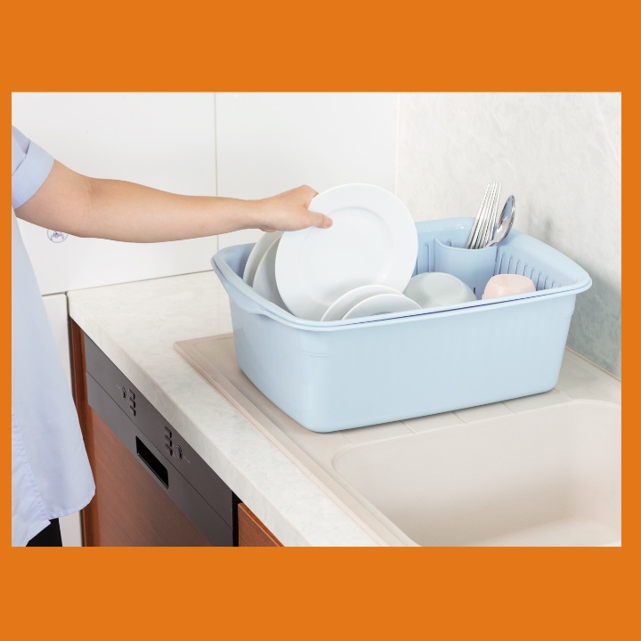 Kệ giá úp chén bát inochi úp đĩa tô có nắp dậy, thông minh, cao cấp, kháng khuẩn, tiêu chuẩn Nhật Bản, Vapu HCM