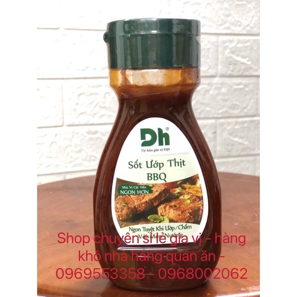 [GIÁ SỈ - FREESHIP] SỐT ƯỚT THỊT NƯỚNG BBQ DH FOOD 200G