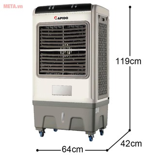 QUẠT ĐIỀU HÒA RAPIDO 8000BR