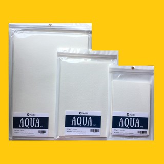 Giấy vẽ màu nước Nabii Aqua Fat tệp lẻ 300gsm 16 tờ size a4/a5/a6 chuyên dùng cho màu nước, acrylic, gouache