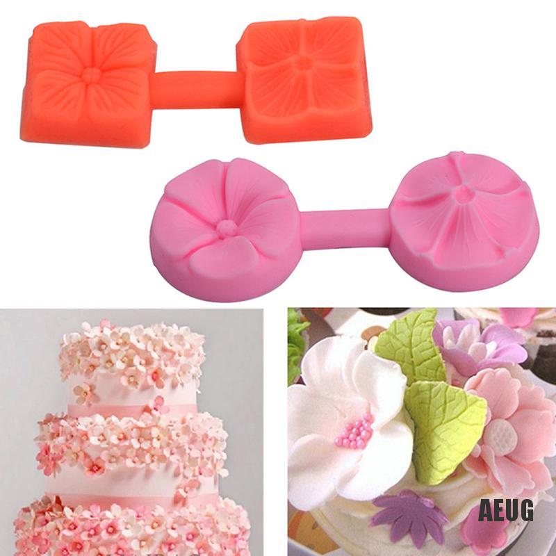 Khuôn silicone làm bánh hình hoa hồng 3D độc đáo tiện dụng