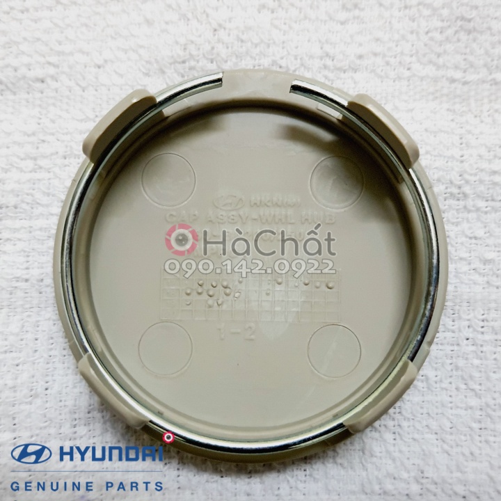 Logo Nắp Chụp Mâm Lazang Hyundai 🚘 cho xe Grand i10