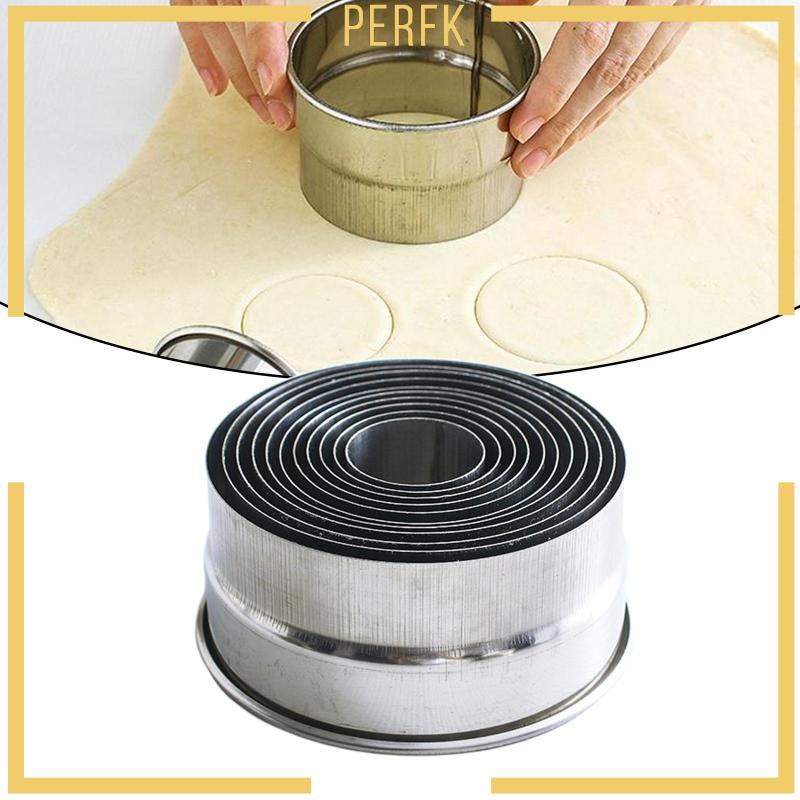 Set 12 Khuôn Làm Bánh Bao Bằng Thép Không Gỉ Tiện Lợi Dành Cho Nhà Bếp