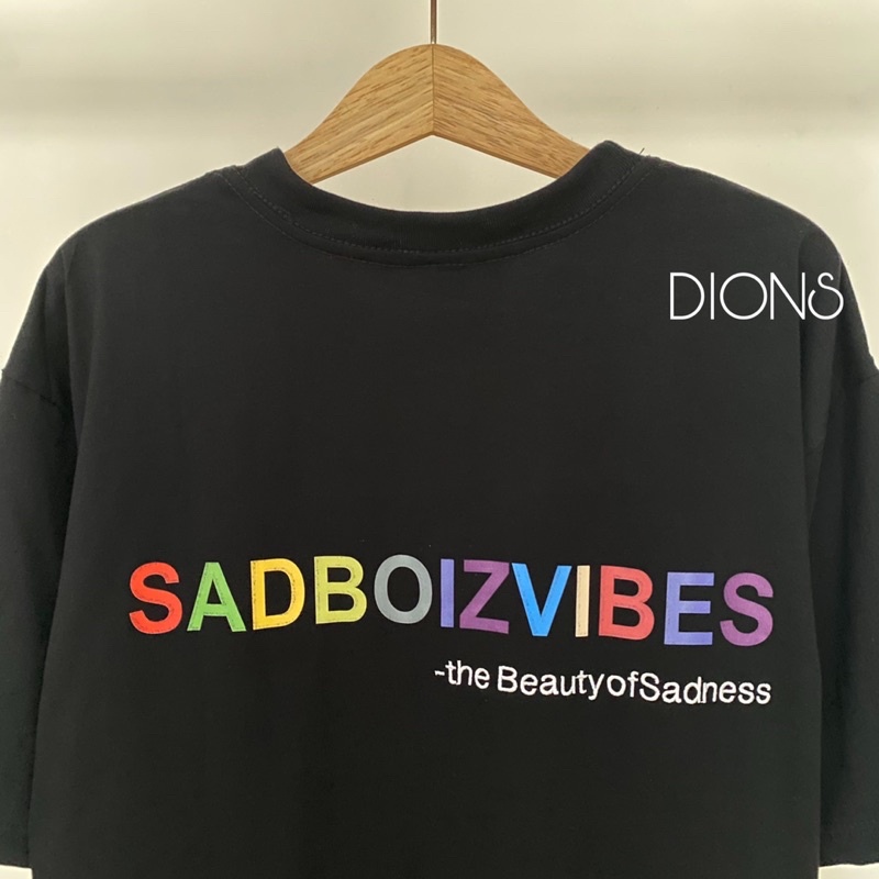 Áo Thun SADBOIZVIBES TEE 7 Màu Ful Tag Logo Thêu