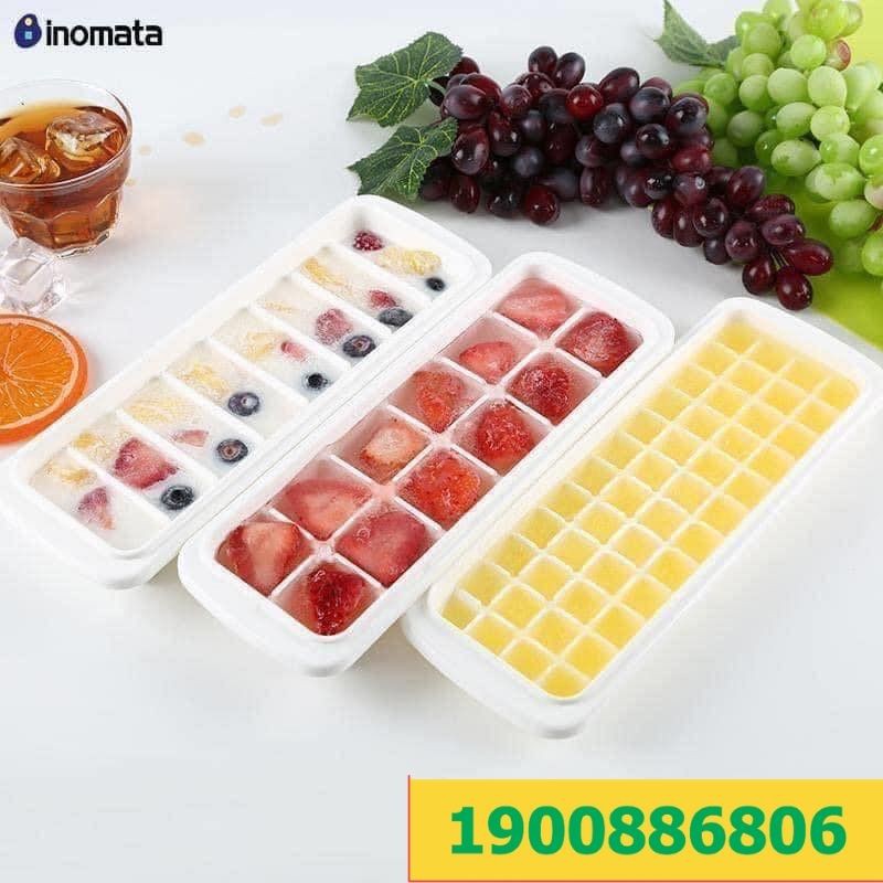 Khay làm đá nhựa đủ loại chống bụi bẩn - INOMAT- Hàng nội địa Nhật Bản  - Konni39 Sơn Hoà - 1900886806