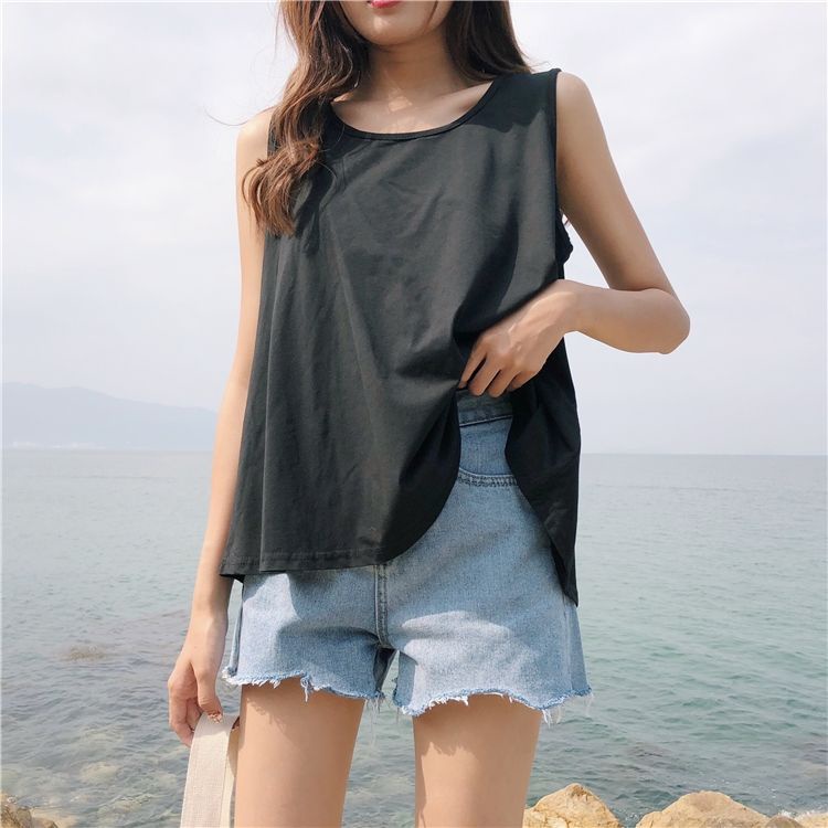 Áo Thể Thao Sát Nách Dáng Rộng Cỡ Lớn Thời Trang Cho Nữ