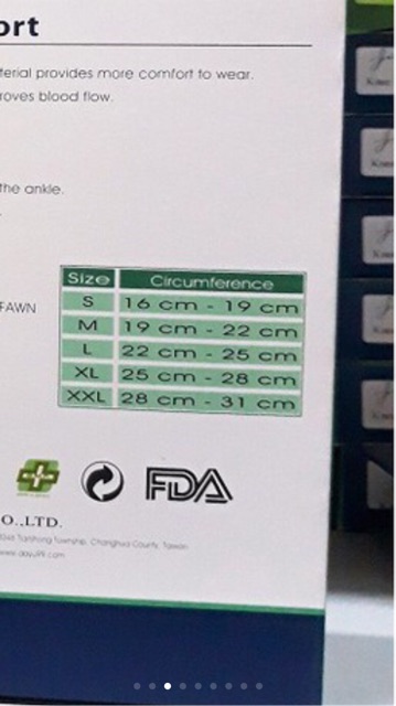 Vớ y khoa ngăn ngừa và điều trị suy giãn tĩnh mạch gót chân (1 chiếc)